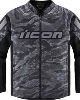 ICON Hooligan CE Tigersblood Jacket XL Gray/Black Men's