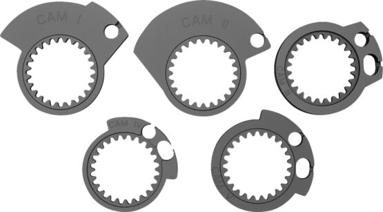 Scott SX II Lock-On Grips with Cam Set Black/Grey One Size - Image 2