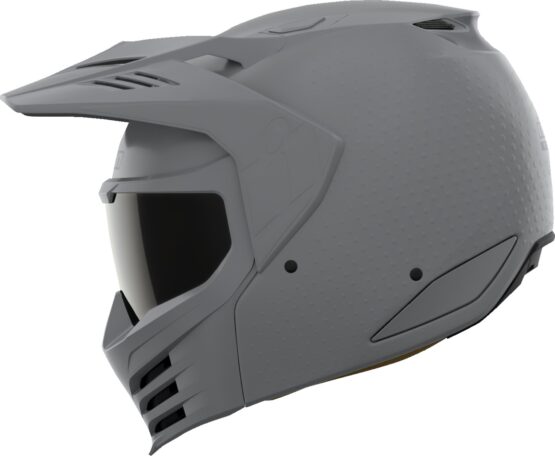 ICON Elsinore Monotype Helmet Matte Gray 3XL - Image 4