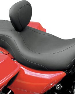 Wide Tripper Smooth Vinyl 2-Up Seat w/Backrest