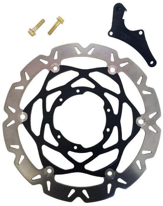 320mm OS Supermoto Rotor Kit Carbon Look