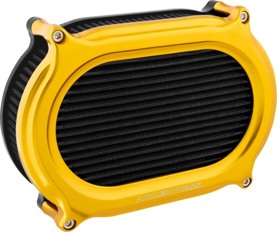 Arlen Ness Stage 2 Oval Air Cleaner Kit Gold