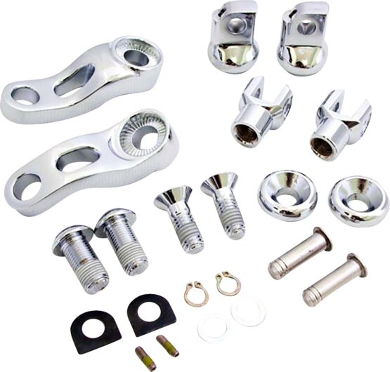 Drag Specialties Adjustable Passenger Peg Mount Chrome