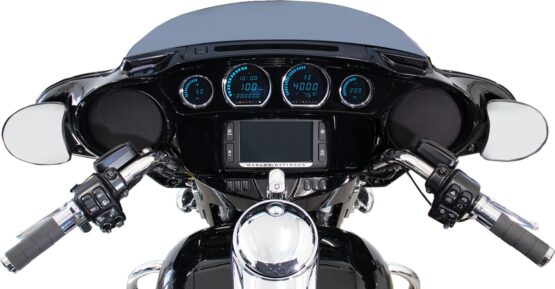 KOSO HD-03L Blue LED Gauge Kit For 14-23 Harley Touring Models - Image 3