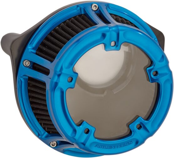 Arlen Ness Method Clear Sucker Air Cleaner Kit Blue Fits 08-16 Models