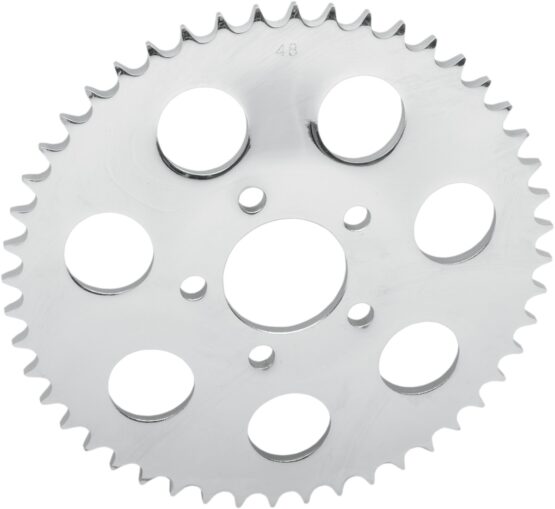 Steel 530 Conversion Sprocket 48T Dish Chrome 0.23" Offset