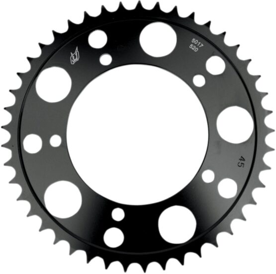 Steel 520 Rear Sprocket 45T - Black