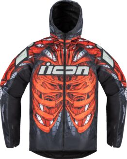 ICON Airform Manik'R Jacket Men's Large Black/Red