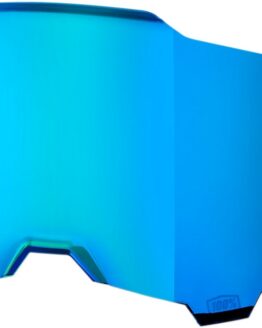 100% Armega Replacement Lens Blue Mirror - Adult Size