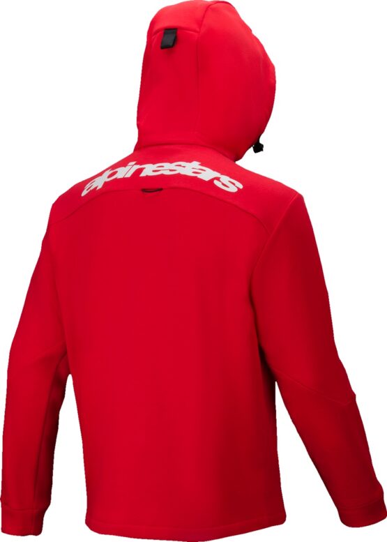 Alpinestars Racer MX Fleece Hoodie Bright Red XL Men's - Image 2