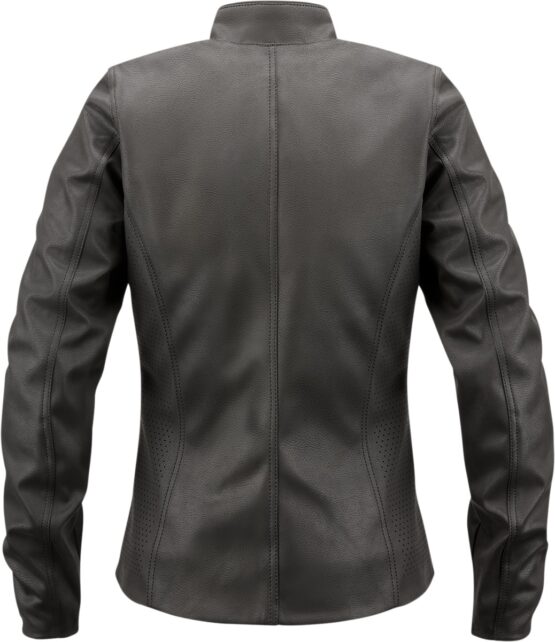 ICON Women's Tuscadero2 Jacket Black S - Image 4