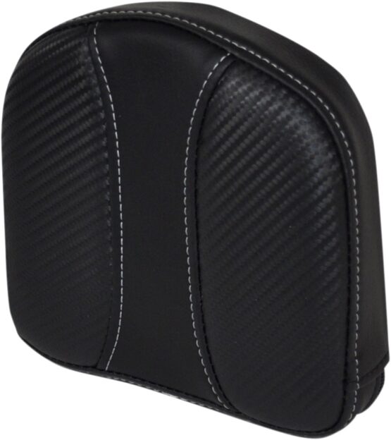 Dominator Gravestone Textured 6-1/2" Sissy Bar Pad - Black - Image 2