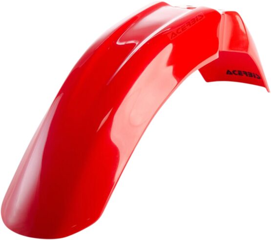 Acerbis Front Fender Red Plastic Fits 96-04 Honda XR250R XR400R