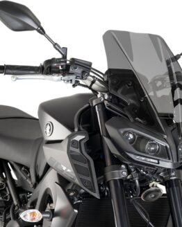 Puig Naked New Generation Touring Windscreen Dark Smoke Fits MT-09