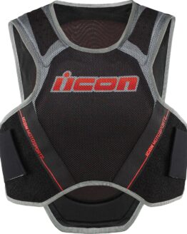 ICON Field Armor Softcore Vest XL/2XL Black/Gray/Red
