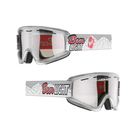 "Ice Cold" Beer Goggles - Bullet - Silver Mirror Lens - Image 2