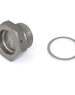 Graves 18MM Aluminum Lambda Replacement Plug w/ Washer