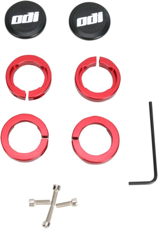ODI Lock Jaw Clamps 4 Pack Red and Black