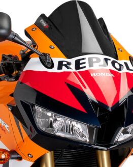 PUIG Z-Racing Windscreen Black For Honda CBR600RR 2013-2025