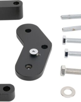 Passenger Floorboard Bracket Mounts - Black