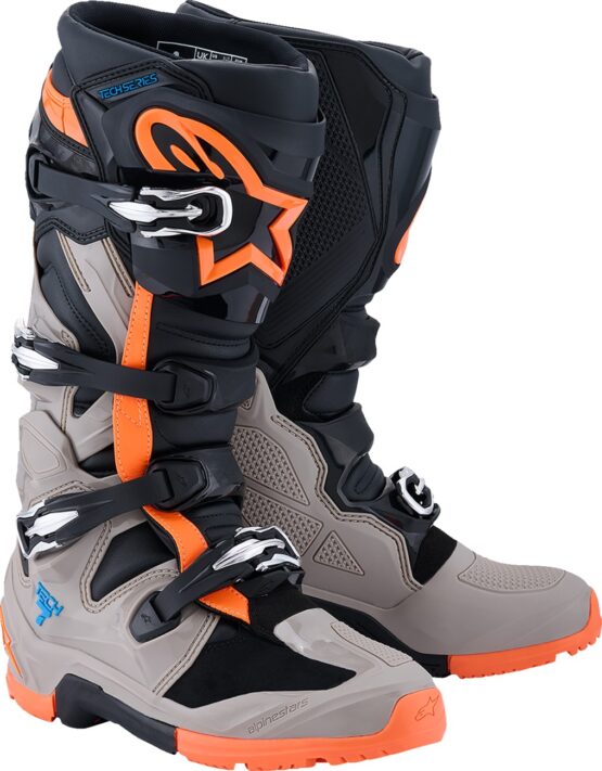 Alpinestars Tech 7 Enduro Boots Black/Gray/Orange US 8