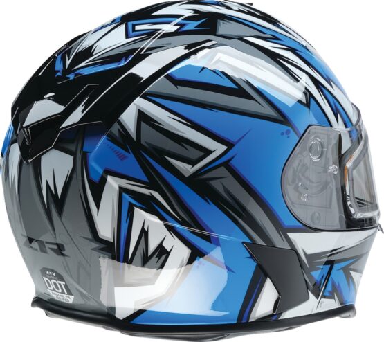 Z1R Warrant Neuron Snow Electric Helmet M Blue/White - Image 3