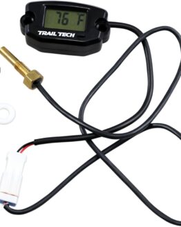 Trail Tech TTO Universal Temperature Meter Surface Mount Black M6x10
