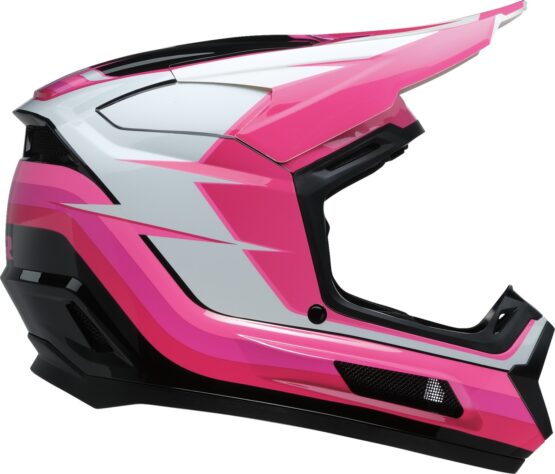 Z1R Youth Dirt Maxx Vortex Helmet Pink/White Small - Image 4