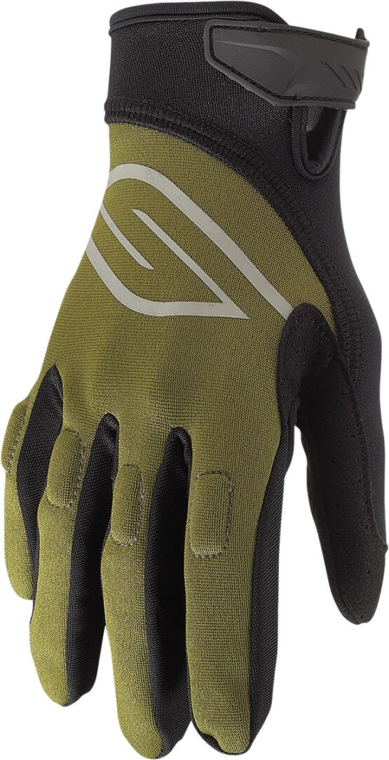 Circuit Perforated Watercraft Gloves - Olive/Black Unisex Adult X-Large