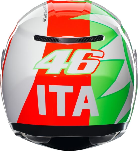 AGV K3 Rossi Mugello 2018 Full Face Helmet 2XL Red White Green - Image 4