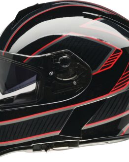 Z1R Warrant Amplify Helmet Black/Red Small