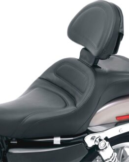 Explorer Stitched 2-Up Seat Black Gel w/Backrest