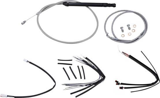 Extended Braided S.S. Control Cable Kit For 14" Gorila Bars - Image 2