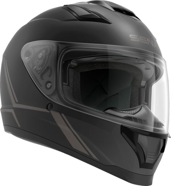 Sena Stryker Bluetooth Helmet - White, Large, Full Face w/ Mesh Intercom - Image 4