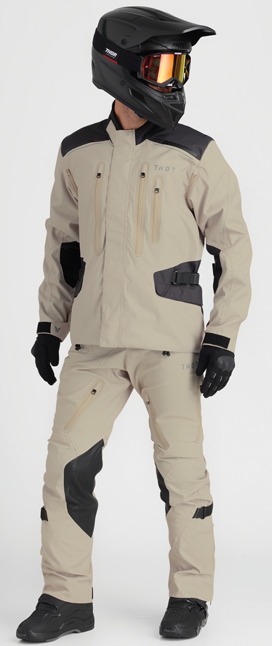 Thor Range Jacket Black Sand 3XL Men's Waterproof Adventure - Image 4