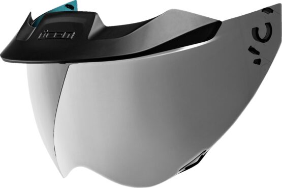 ICON Domain MotoShield Helmet Shield Mirror Silver Adult One Size
