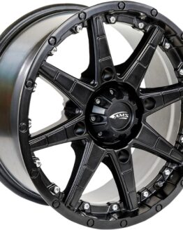 AMS Roll'n 105 15x7 Satin Black Wheel 4/110 5+2 Offset