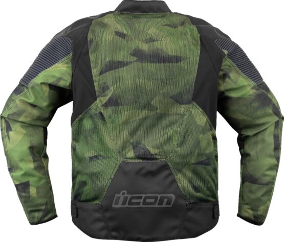 ICON Overlord3 Mesh Camo Jacket Men's L Camo Green - Image 2