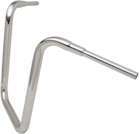 Drag Specialties 1-1/2 in Big Buffalo Ape Hanger Handlebar Chrome 18 in Rise - Image 2