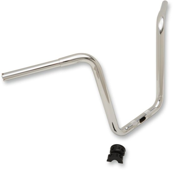 Drag Specialties 1-1/4in Chrome Touring Handlebar For Harley Road Glide - Image 2