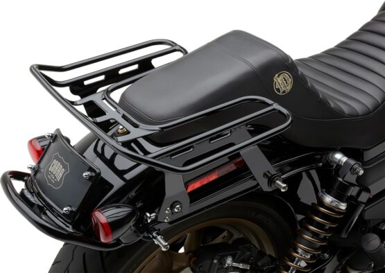 Cobra BA Wrap Around Rack Black For 06-17 HD Dyna w/ Aftermarket Seat - Image 3