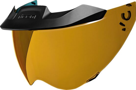 ICON Domain MotoShield Gold Mirror Helmet Shield One Size