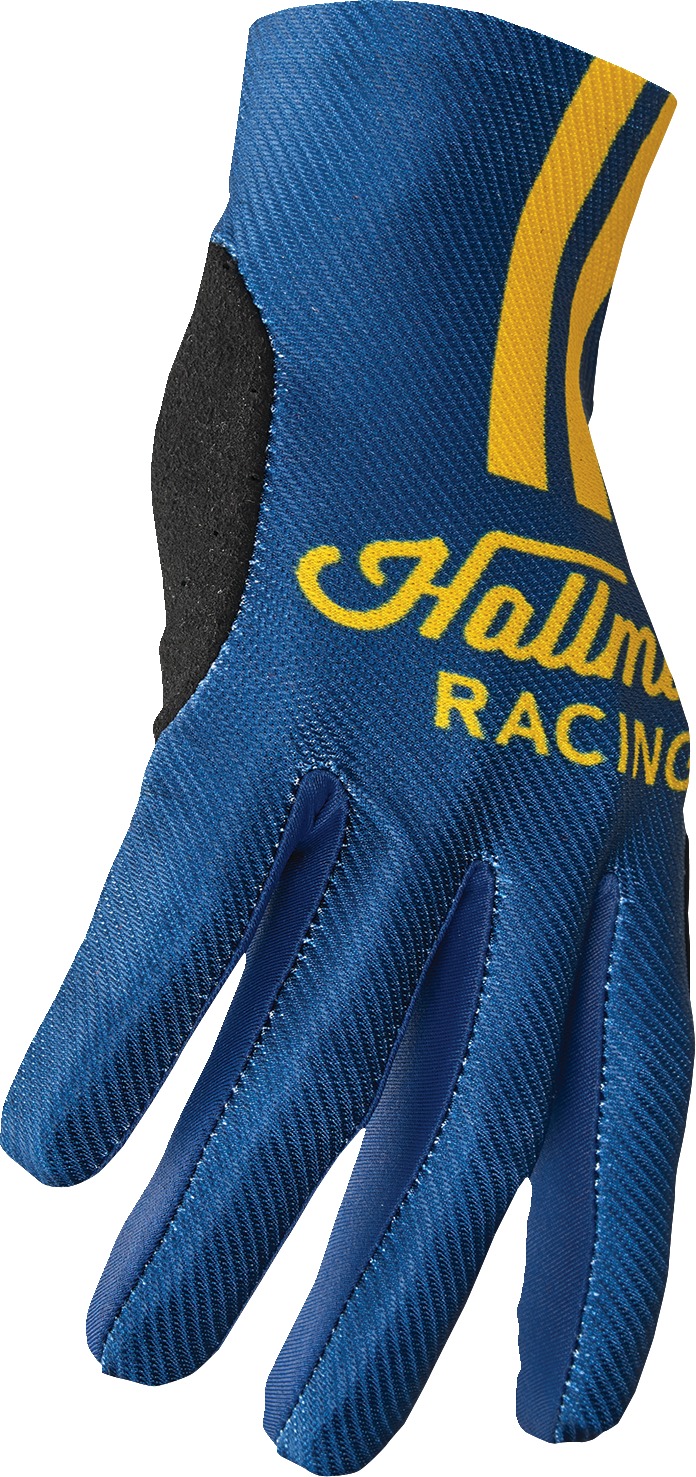 Thor Mainstay Gloves Men's XS Black/Navy/Yellow - Image 3