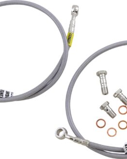 Stainless Steel Front Brake Line Kit - 2 Lines