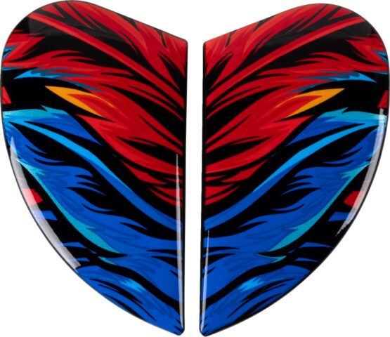 ICON Airform Side Plates Fever Dream Blue/Red One Size