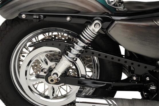 Drag Specialties Premium Adjustable Rear Shocks Chrome 12in For Harley Sportster - Image 4