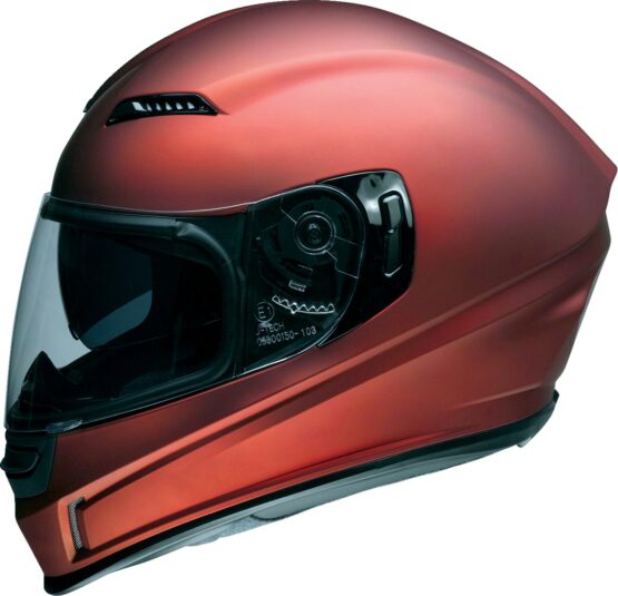 Z1R Jackal Satin Helmet Matte Red 2XL Unisex