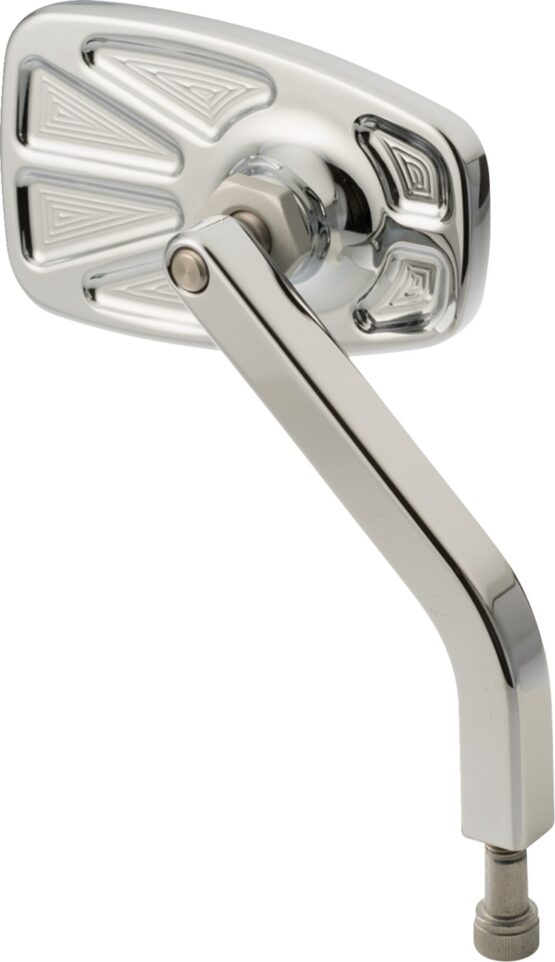 Joker Machine No. 8 Cafe Mirror Right Chrome for Harley Davidson - Image 2