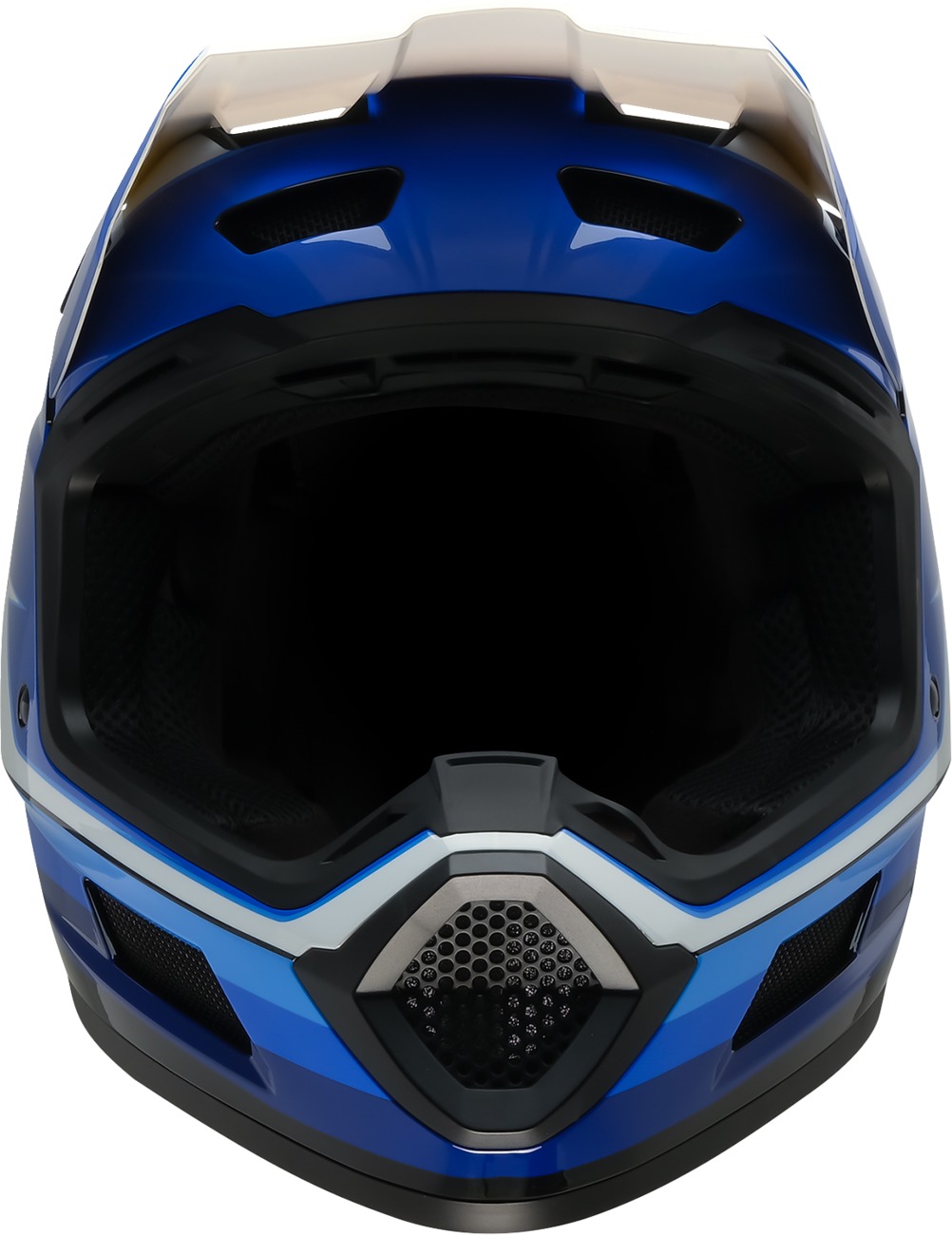 Z1R Dirt Maxx Vortex Helmet Blue/White 2XL Adult MX - Image 4
