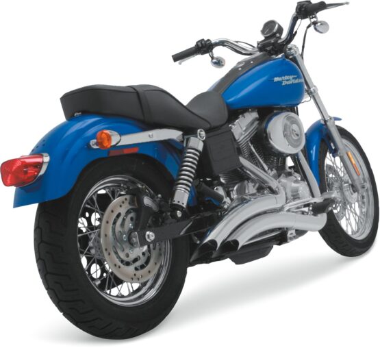 Big Radius 2-into-2 Chrome Full Exhaust - Image 2